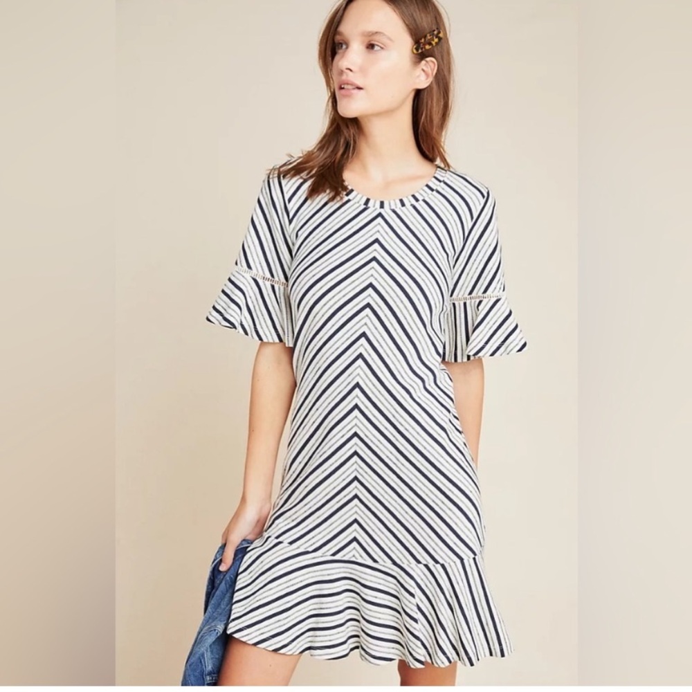 Anthropologie Maeve Galena Tunic Dress Size Medium